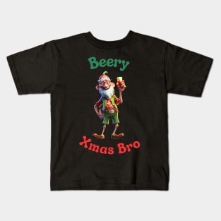 Santa Claus Christmas in July Kids T-Shirt